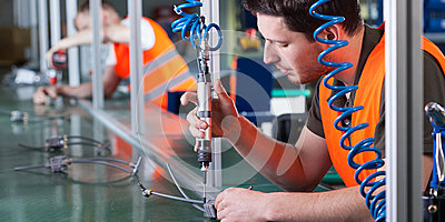 Блок подготовки сжатого воздуха для покрасочной пневмоинструмента